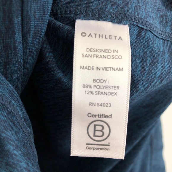 Athleta Heathered Tunic Top, Super Soft, Size XS - Picture 9 of 10